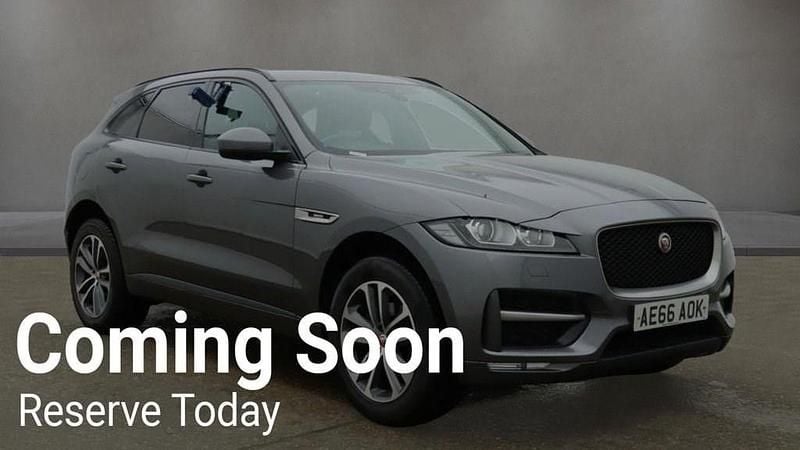 Grey Used 2016 Jaguar F-Pace R-Sport SUV | £10,990 (Good price) - Image 1/1