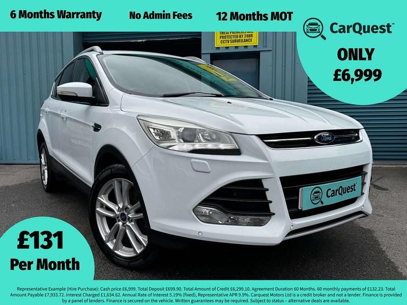 Usado Ford Kuga Titanium X 163 HP (119 kW) 2014 Branco SUV