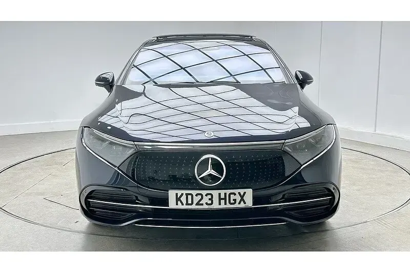 Used Mercedes EQS450+ Exclusive Luxury 244 kW (333 HP) 2023 Blue Sedan