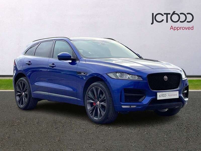 Blue Used 2017 Jaguar F-Pace R-Sport SUV | £16,740 (Fair price) - Image 1/4