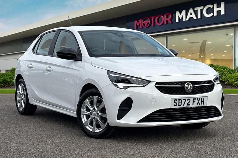 White Used 2022 Vauxhall Corsa Design Edition Hatchback | £11,500 (Good price) - Image 1/4