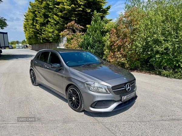 Grey Used 2017 Mercedes A200 AMG line Hatchback | £11,250 (Fair price) - Image 1/4