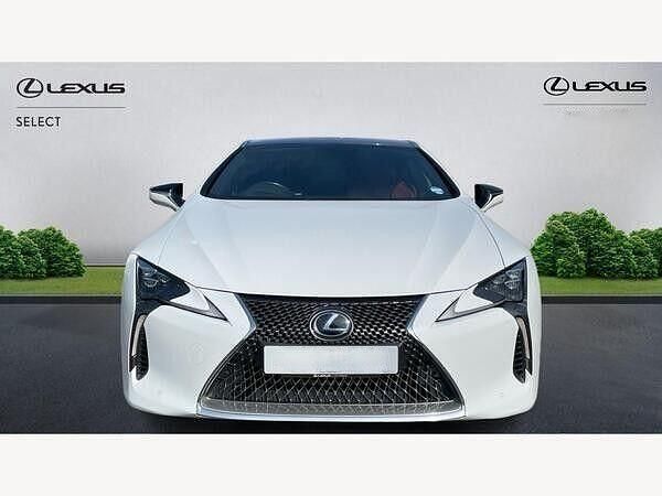 Used Lexus LC 500 Sport Line 2020 White Coupe