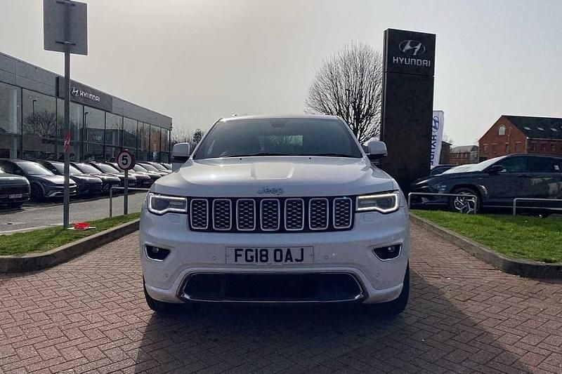 Used Jeep Grand Cherokee Overland 240 HP (176 kW) 2018 White SUV
