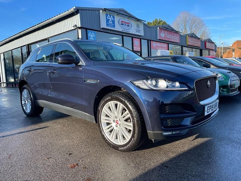 Used Jaguar F-Pace Portfolio 180 HP (132 kW) 2019 Blue SUV
