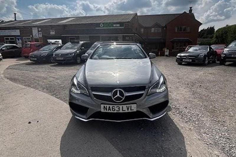 Used Mercedes E250 AMG 204 HP (150 kW) 2013 Silver Cabriolet
