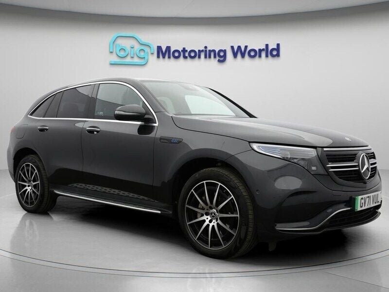 Grey Used 2022 Mercedes EQC400 AMG line SUV | £23,300 (Super price) - Image 1/4