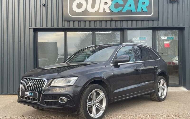 Grey Used 2014 Audi Q5 S-line plus SUV | £10,895 (Fair price) - Image 1/4