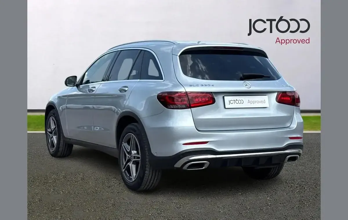 Used Mercedes GLC220 AMG line 191 HP (140 kW) 2022 Silver SUV