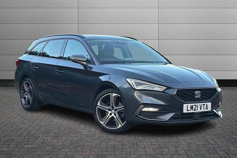 Magnetic grey Used 2021 Seat Leon FR Estate | £16,795 (A bit pricey) - Image 1/4