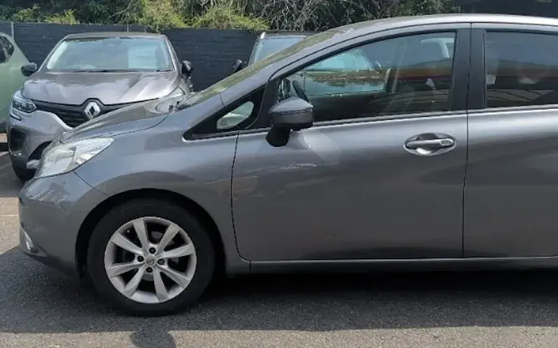 Used Nissan Note S 98 HP (72 kW) 2015 Grey Hatchback