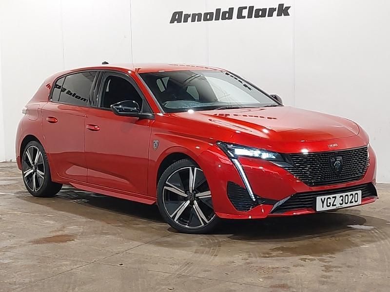 Used Peugeot 308 GTi 131 HP (96 kW) 2023 Red Hatchback