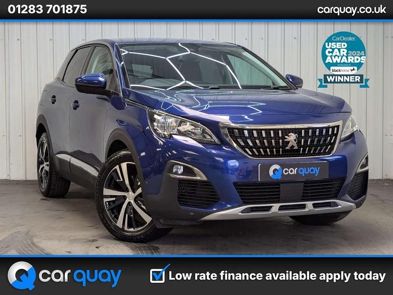 Blue Used 2017 Peugeot 3008 Allure SUV | £7,495 (Expensive) - Image 1/4