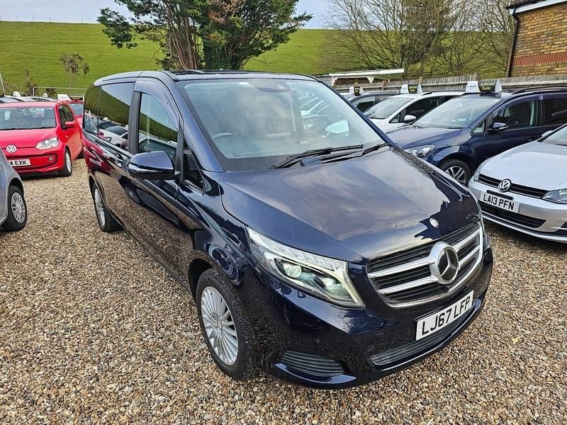 Blue Used 2025 Mercedes V220 AMG line MPV | £24,995 - Image 1/3