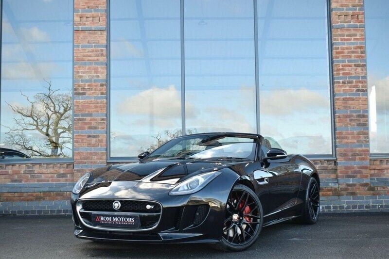 Black Used 2014 Jaguar F-Type Supercharged Cabriolet | £26,999 (Super price) - Image 1/4