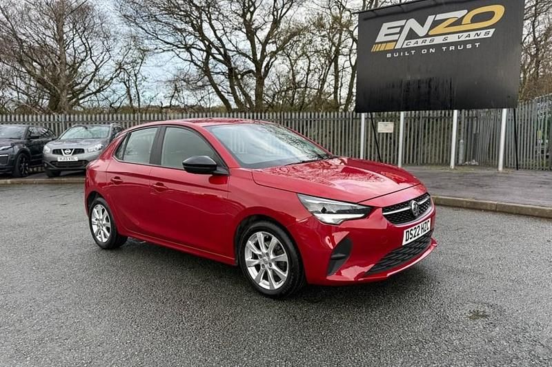 Used Vauxhall Corsa Edition 75 HP (55 kW) 2022 Red Hatchback