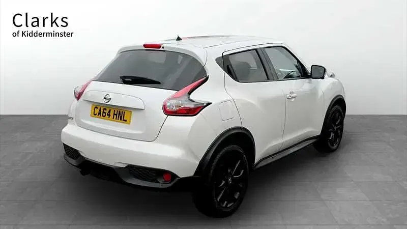 Used Nissan Juke S 115 HP (84 kW) 2014 White SUV