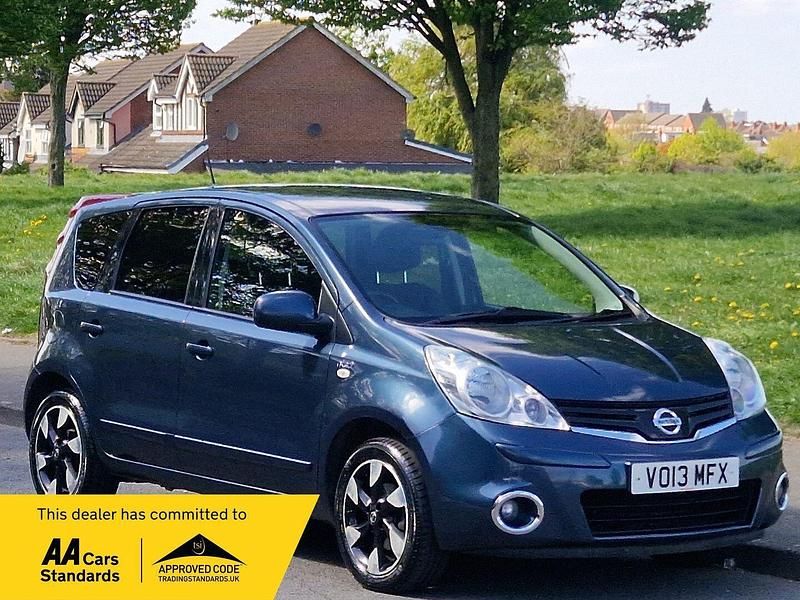 Used Nissan Note N-TEC 88 HP (64 kW) 2013 Blue Hatchback