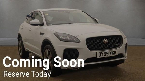 White Used 2019 Jaguar E-Pace Chequered Flag SUV | £17,999 (Good price) - Image 1/1