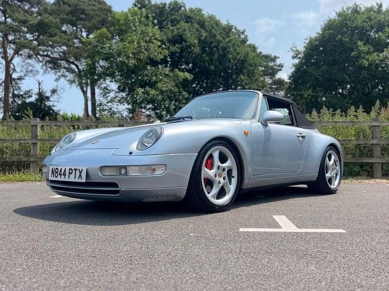Used Porsche 911 Carrera S Cabriolet 272 HP (200 kW) 1996 Silver Cabriolet
