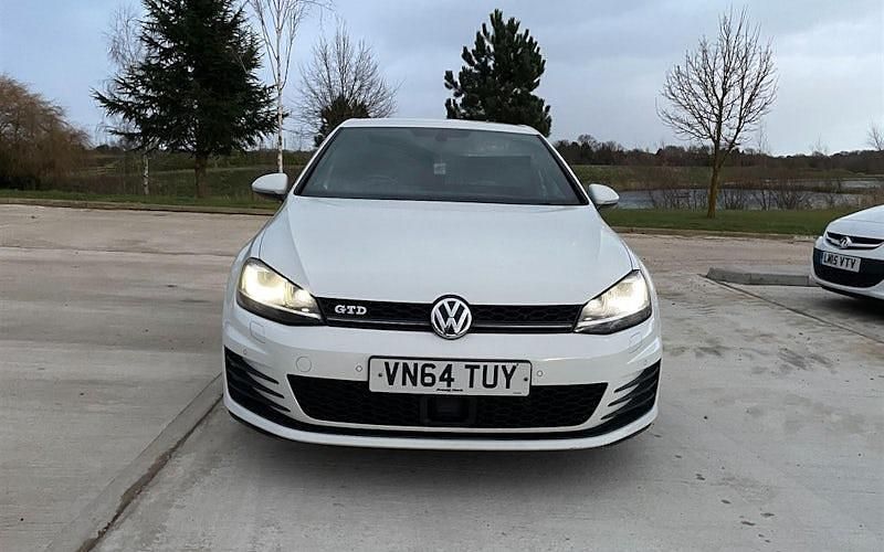Used VW Golf VII GTD 184 HP (135 kW) 2014 White Hatchback