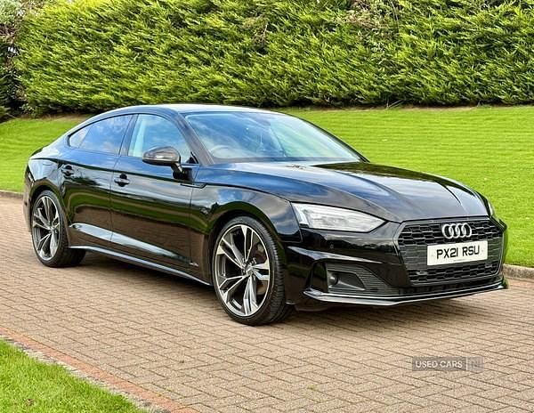 Black Used 2021 Audi A5 Sport Coupe | £22,350 (Good price) - Image 1/4