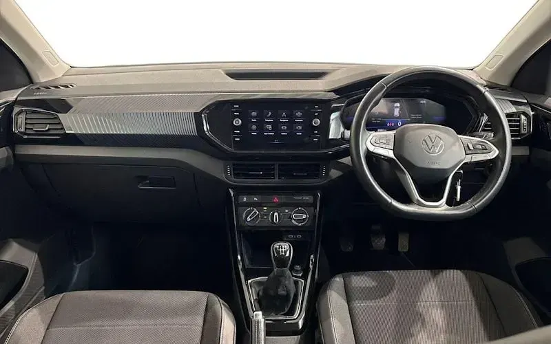 Used VW T-Cross Black Edition 95 HP (69 kW) 2022 Black SUV