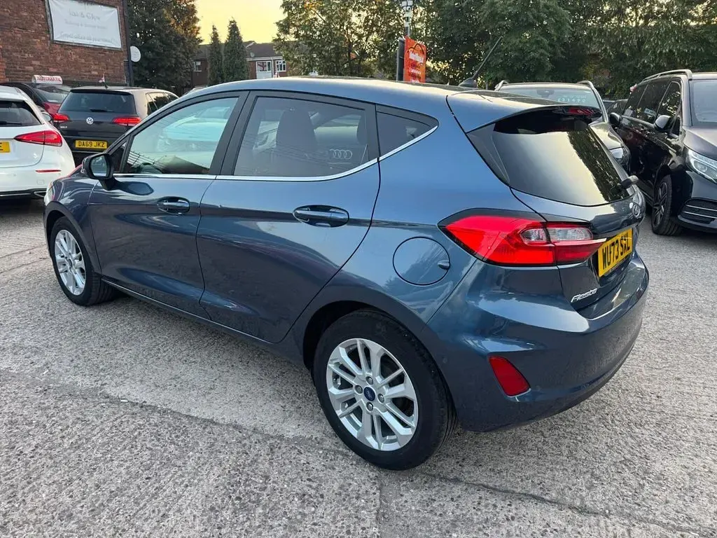 Used Ford Fiesta Titanium 2023 Blue Hatchback