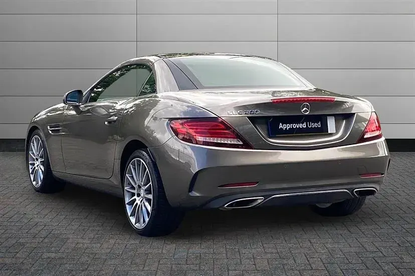 Used Mercedes SLC200 AMG line 184 HP (135 kW) 2017 Grey Cabriolet
