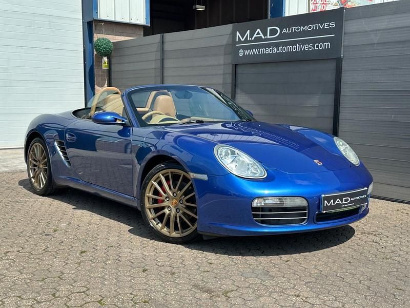 Used Porsche Boxster 2006 Blue Cabriolet
