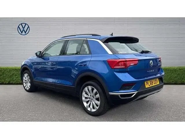 Used VW T-Roc SE 150 HP (110 kW) 2019 Blue SUV