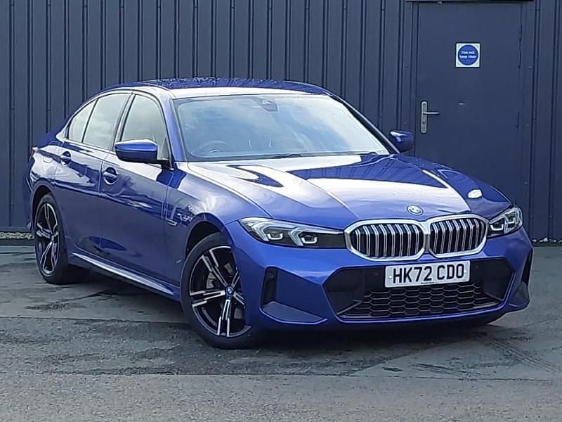 Used BMW 330e M Sport 292 HP (214 kW) 2022 Blue Sedan