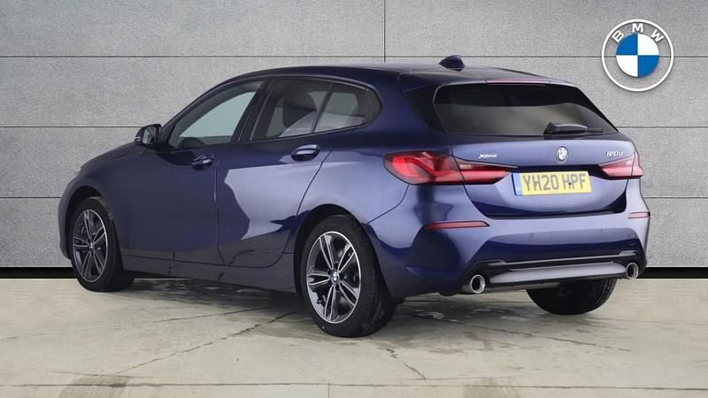 Used BMW 120 Sport Line 187 HP (137 kW) 2020 Blue Hatchback