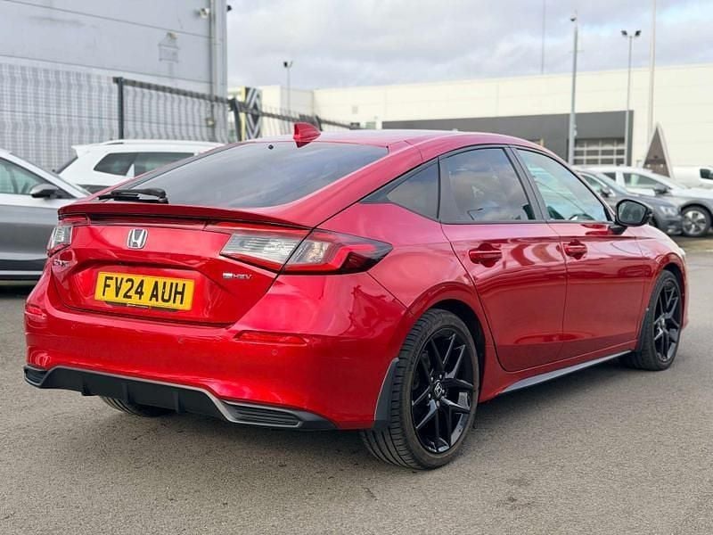 Used Honda Civic Sport 2024 Red Hatchback