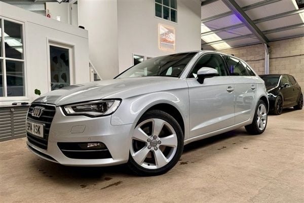 Silver Used 2014 Audi A3 Sportback Sport Hatchback | £11,750 (Fair price) - Image 1/1