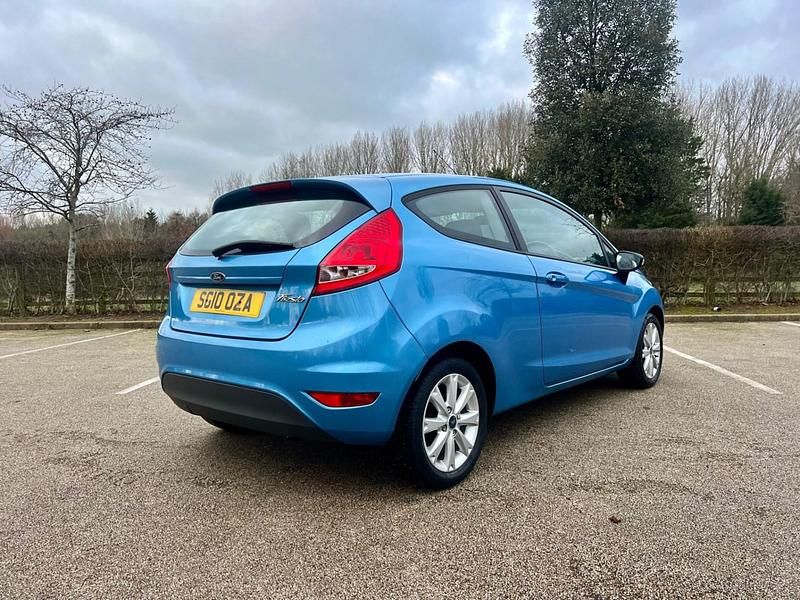Used Ford Fiesta 82 HP (60 kW) 2010 Blue Hatchback