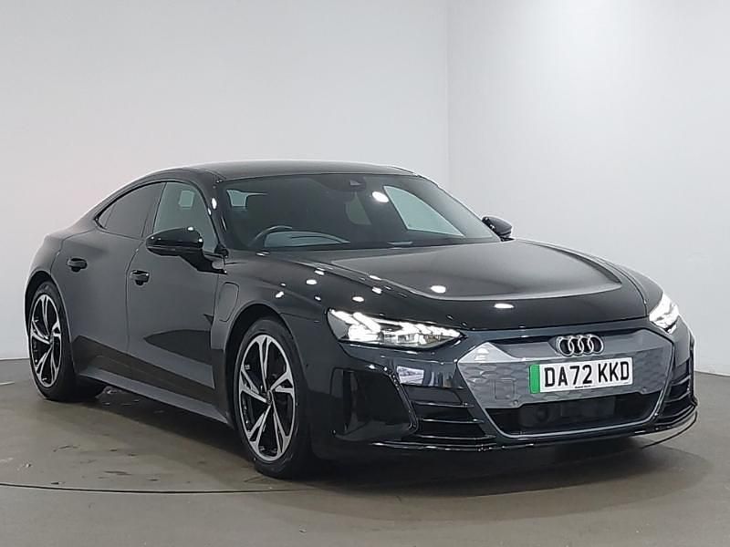 Used Audi e-tron GT quattro Comfort 389 kW (530 HP) 2022 Black Sedan