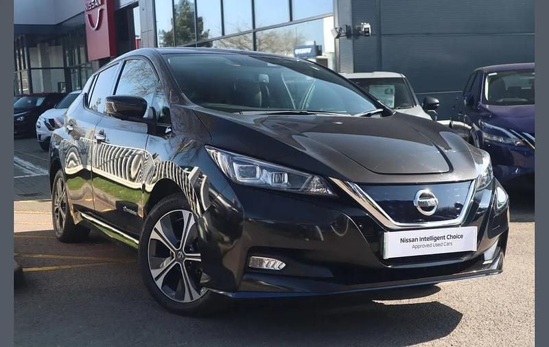 Used Nissan Leaf Tekna 160 kW (218 HP) 2020 Black Hatchback