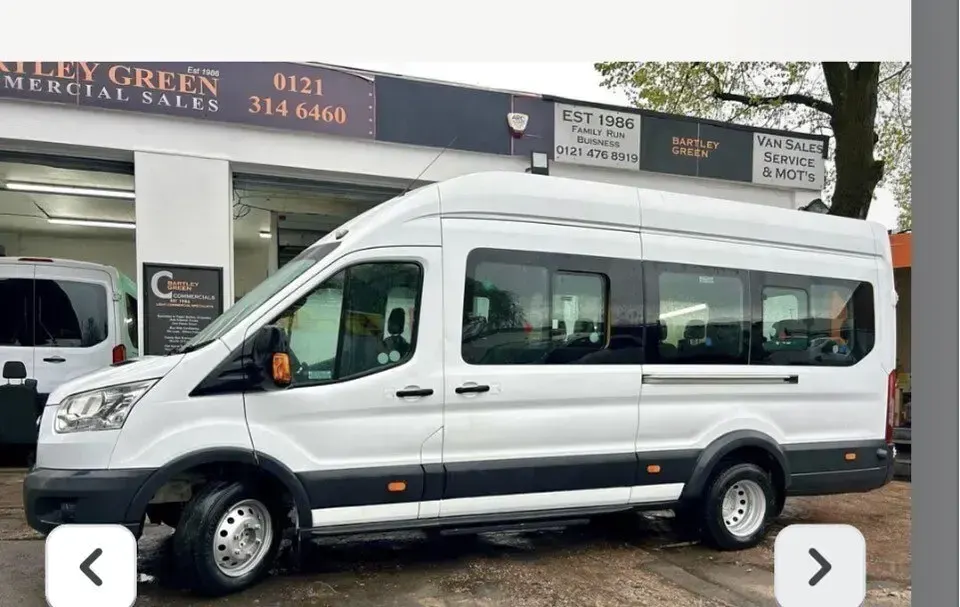 Used Ford Transit Trend 125 HP (91 kW) 2016 White Sedan