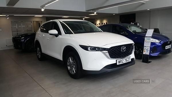 White New 2025 Mazda CX-5 Center-Line SUV | £26,995 (Good price) - Image 1/4