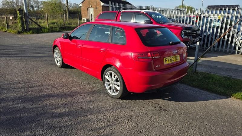 Used Audi A3 Sport 2012 Red Hatchback