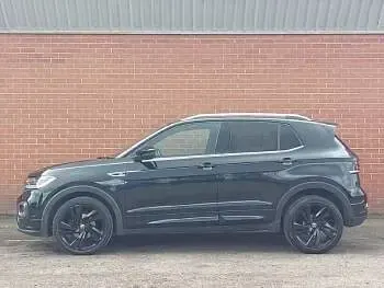 Used VW T-Cross R-line 110 HP (80 kW) 2021 Black SUV