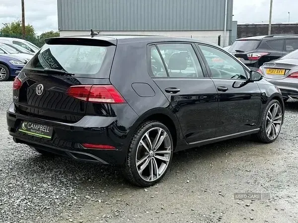 Used VW Golf VII S 115 HP (84 kW) 2018 Black Hatchback