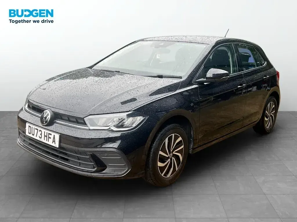 Used VW Polo Life 95 HP (69 kW) 2023 Black Hatchback