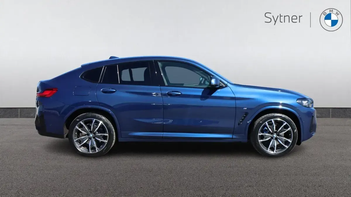 Used BMW X4 M Sport 282 HP (207 kW) 2023 Blue SUV