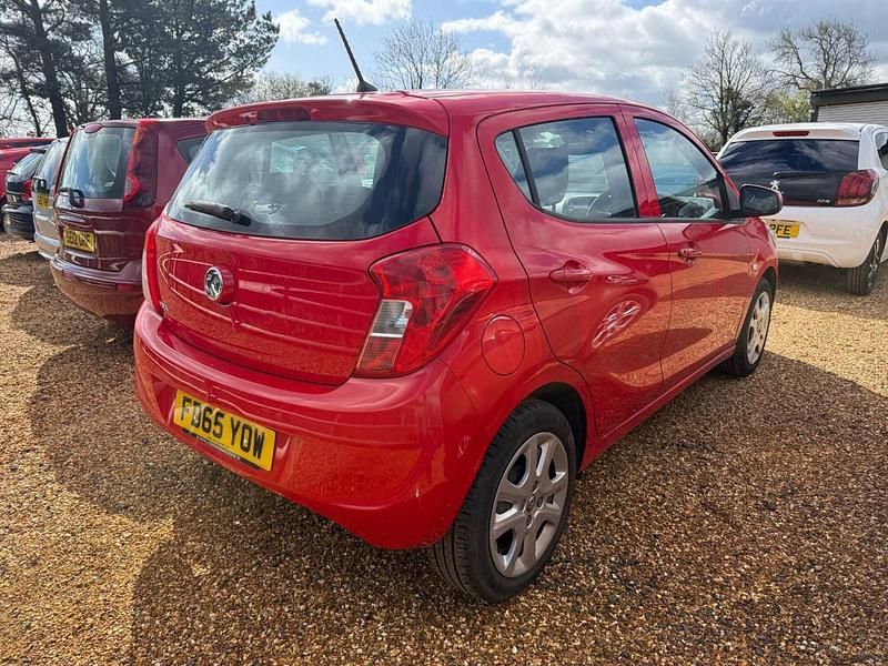 Used Vauxhall Viva 75 HP (55 kW) 2015 Red Hatchback