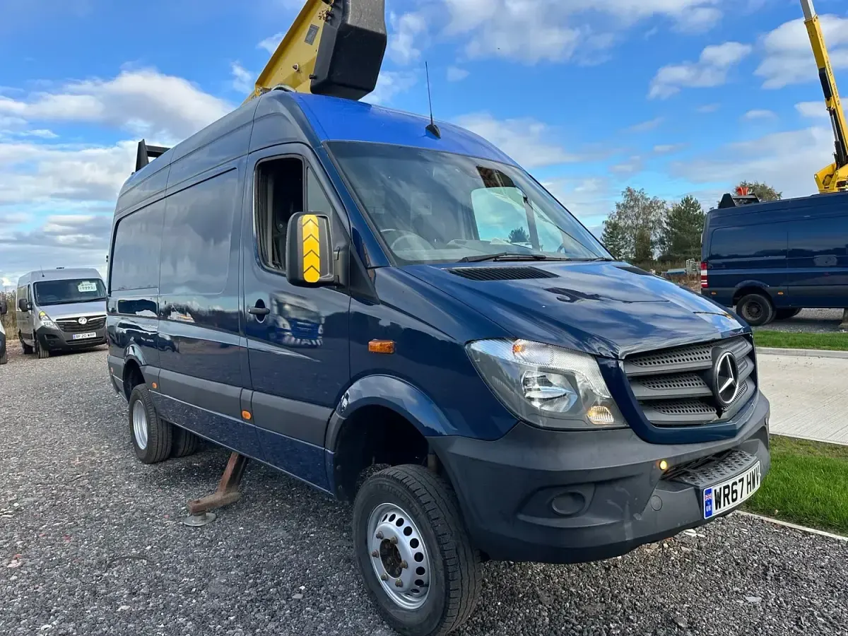 Used Mercedes Sprinter 2017 Blue Van