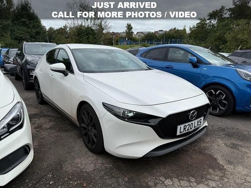 White Used 2020 Mazda 3 Inclusive Hatchback | £14,995 (Fair price) - Image 1/4