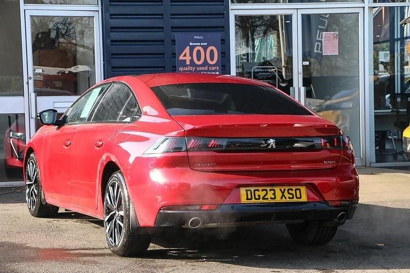 Second-hand Peugeot 508 GTi 222 CP (163 kW) 2023 Roșu Hatchback