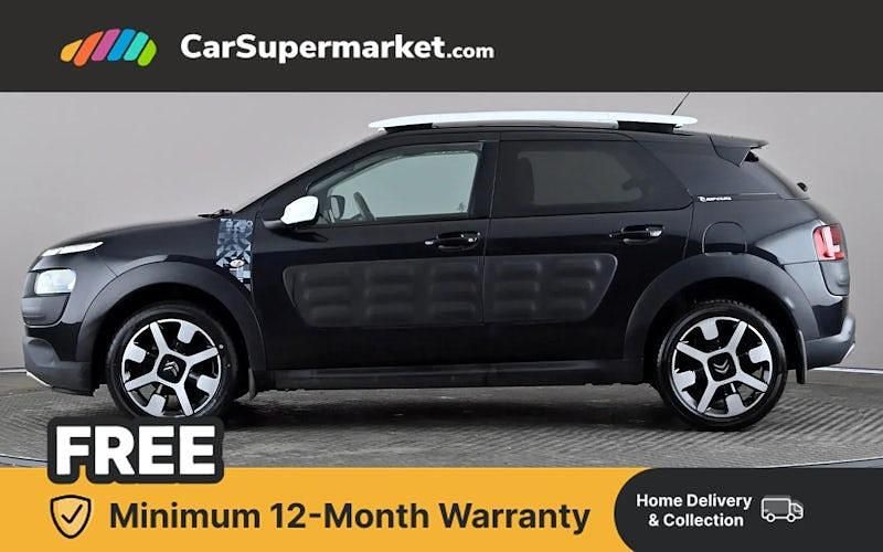 Used Citroën C4 Cactus Rip Curl 99 HP (72 kW) 2016 Black Hatchback